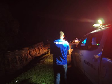 Motorista morre em batida entre carreta e caminhão em MT