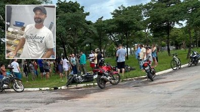 Acidente entre duas motos em cruzamento mata piloto em MT