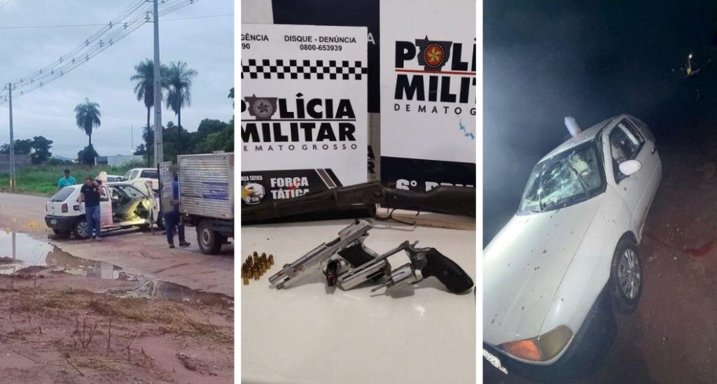 Saiba quem são os 4 bandidos mortos em confronto com PMs em MT