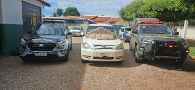 Gefron confisca R$ 1 milhão em drogas e prende 4 bolivianos