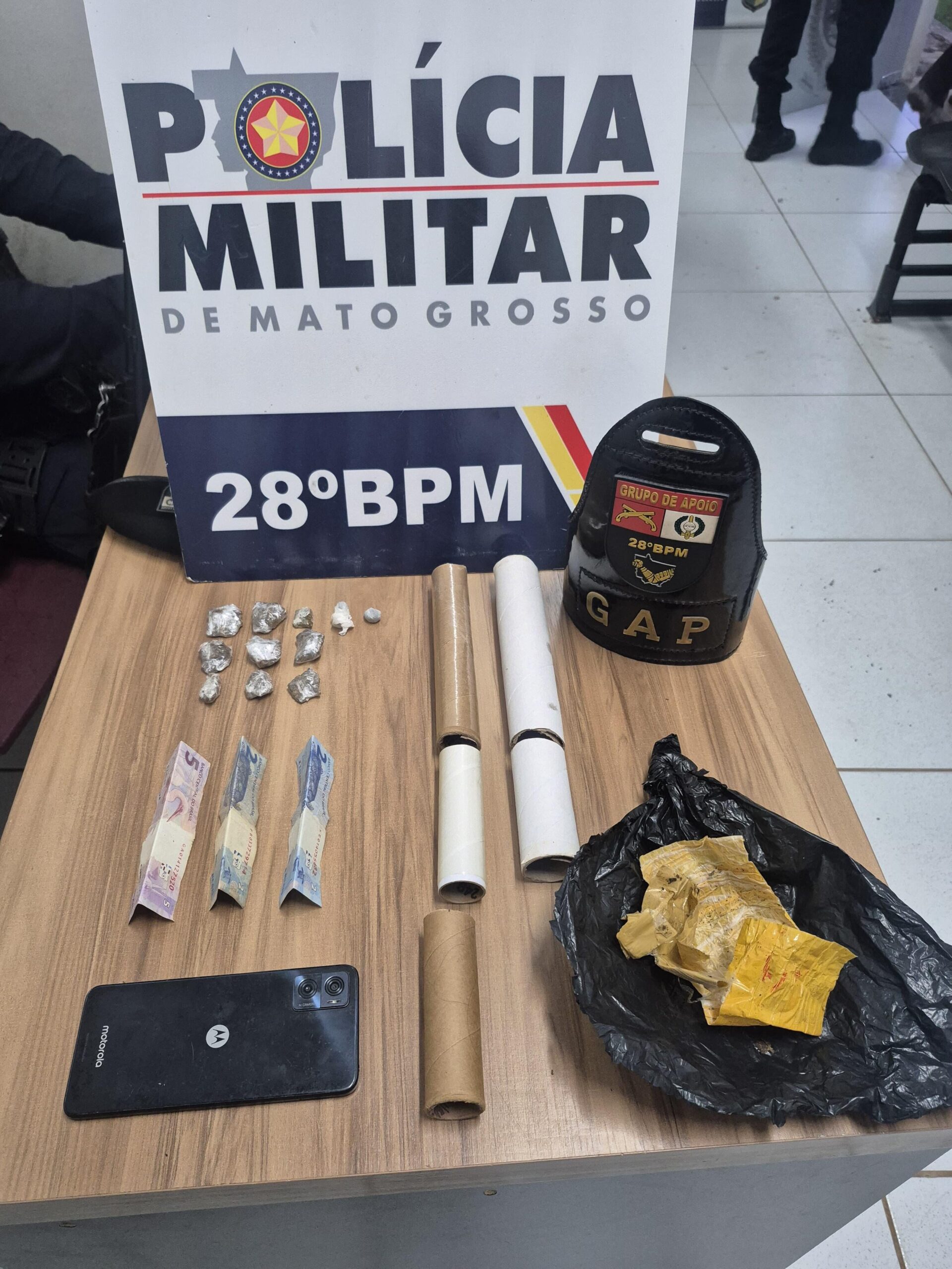 Suspeito ligado a facção criminosa é preso após resistir à abordagem policial em São Pedro da Cipa