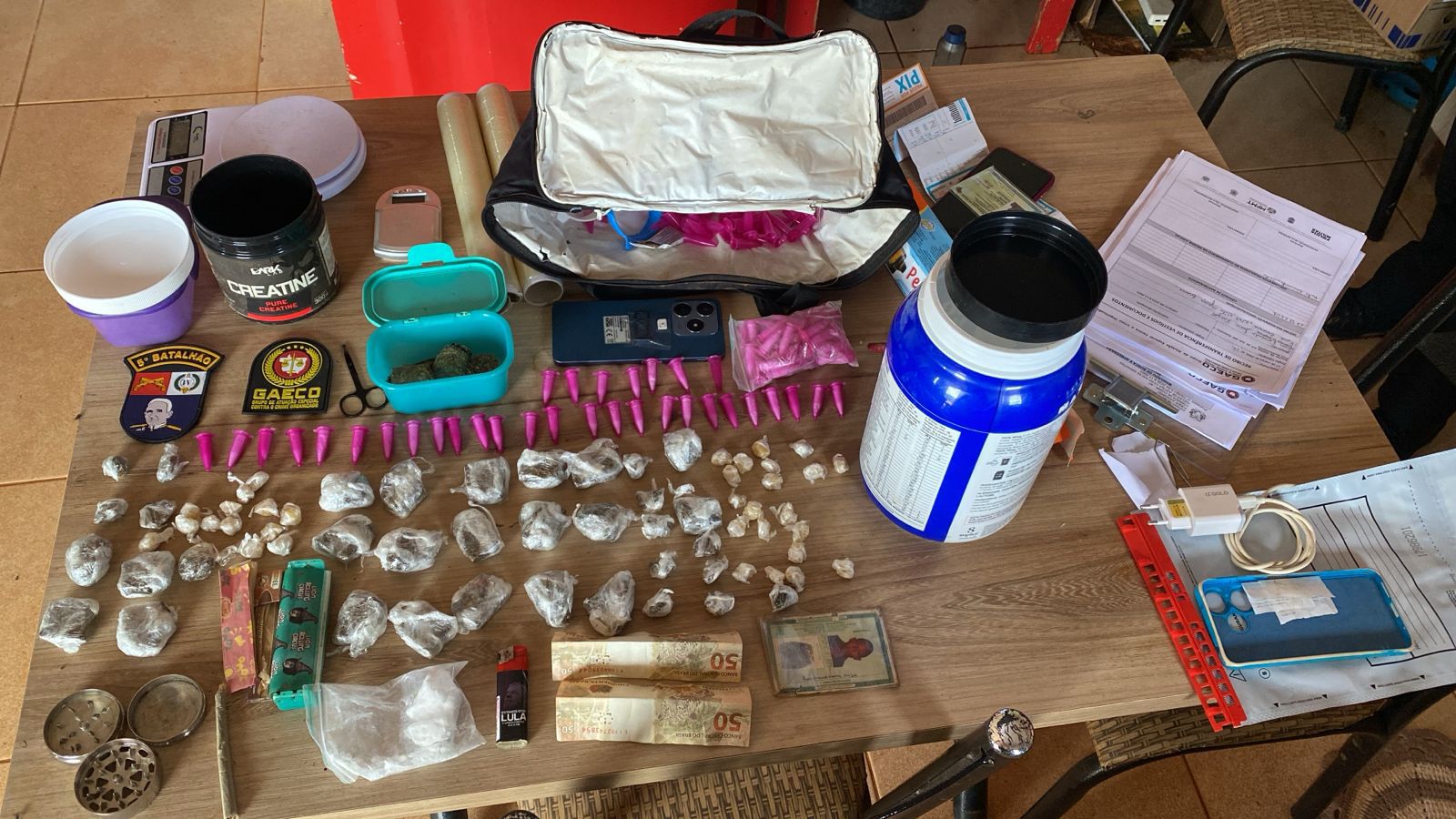 Drogas são encontradas enterradas durante operação em Rondonópolis