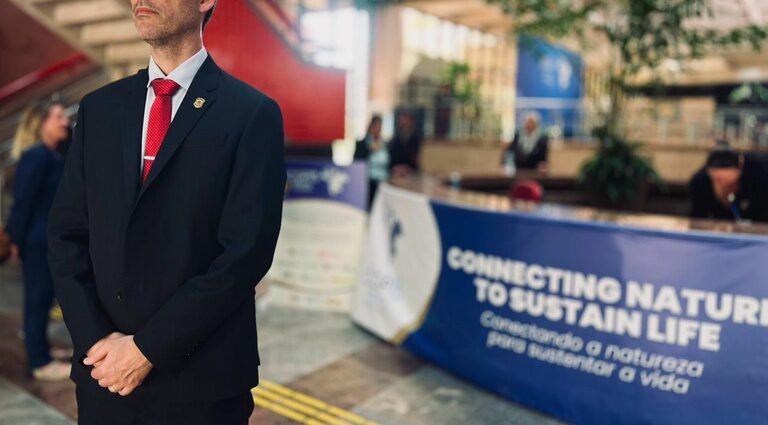 PF atua na segurança de autoridades durante sessão especial da COP15 em Campo Grande/MS