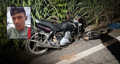 Piloto morto em batida entre moto e carro é identificado