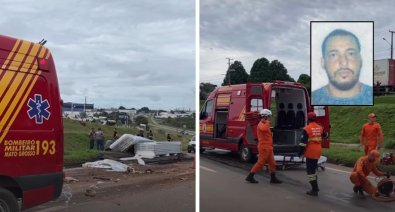 Motorista morre atropelado pela própria carreta após descer em MT
