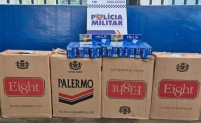 Mulheres são flagradas com carga ilegal de cigarros em MT