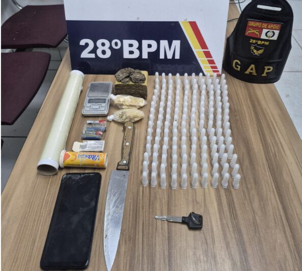 Perseguição, tiros e fuga: operação policial termina com suspeito detido e outro foragido em Jaciara