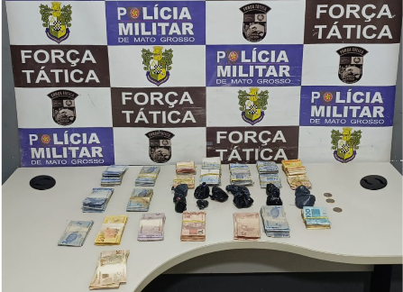 Mulher é presa com 257 gramas de pasta base após ligação com apreensão de drogas em Poxoréu