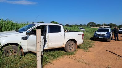 Bandidos sequestram motorista e fazem fazendeiro refém em roubo