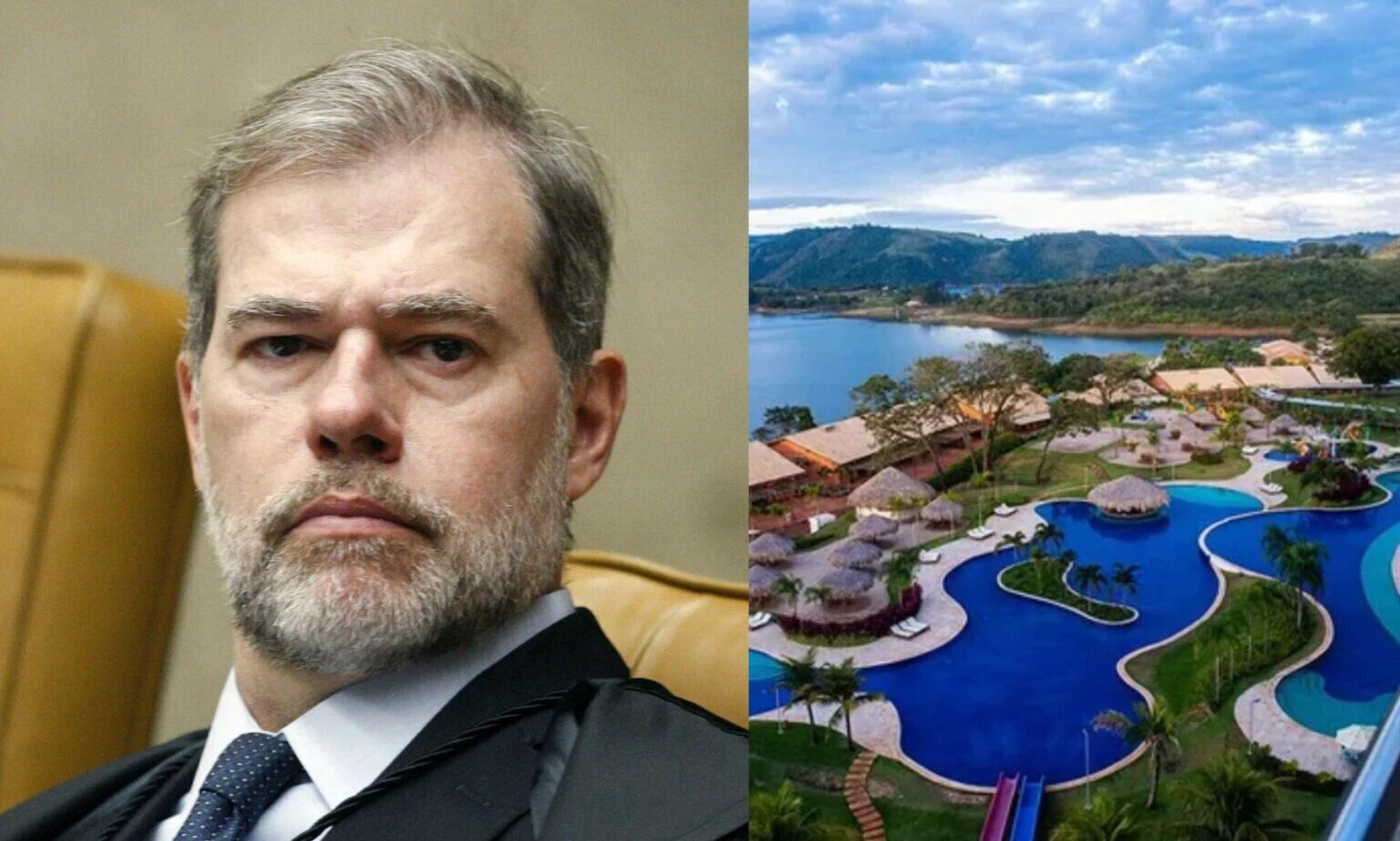 Toffoli voou ao Resort Tayayá em avião de empresa de Vorcaro