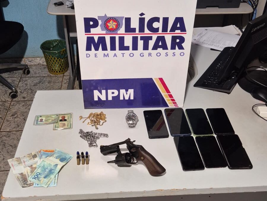 Polícia conduz oito faccionados por ameaça e extorsão em MT