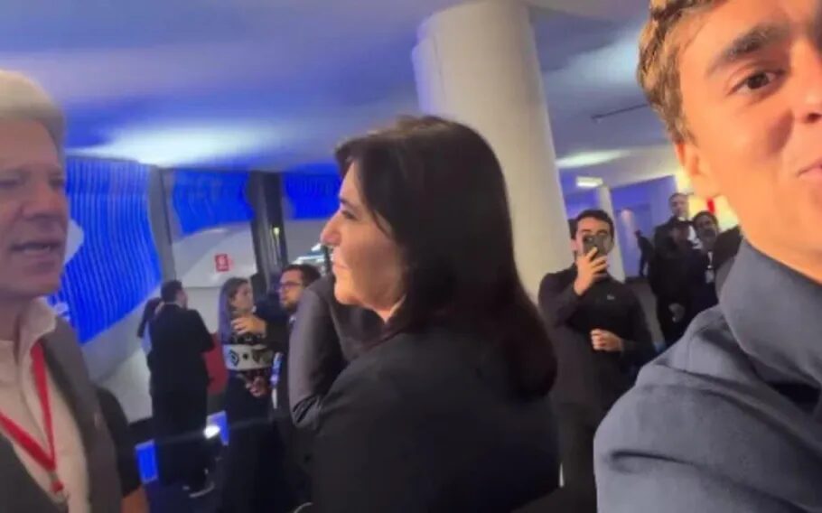 Nikolas chama Haddad e Tebet de ‘desempregados’ nos bastidores de debate